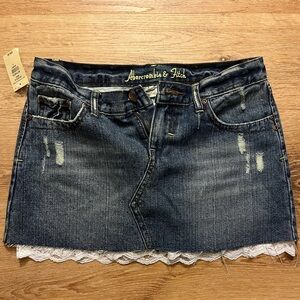 Abercrombie & Fitch Denim Skirt
